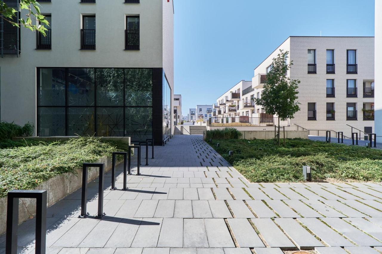 Architektow Avenue Arena Apartment Free Parking By Renters Breslau Exterior foto